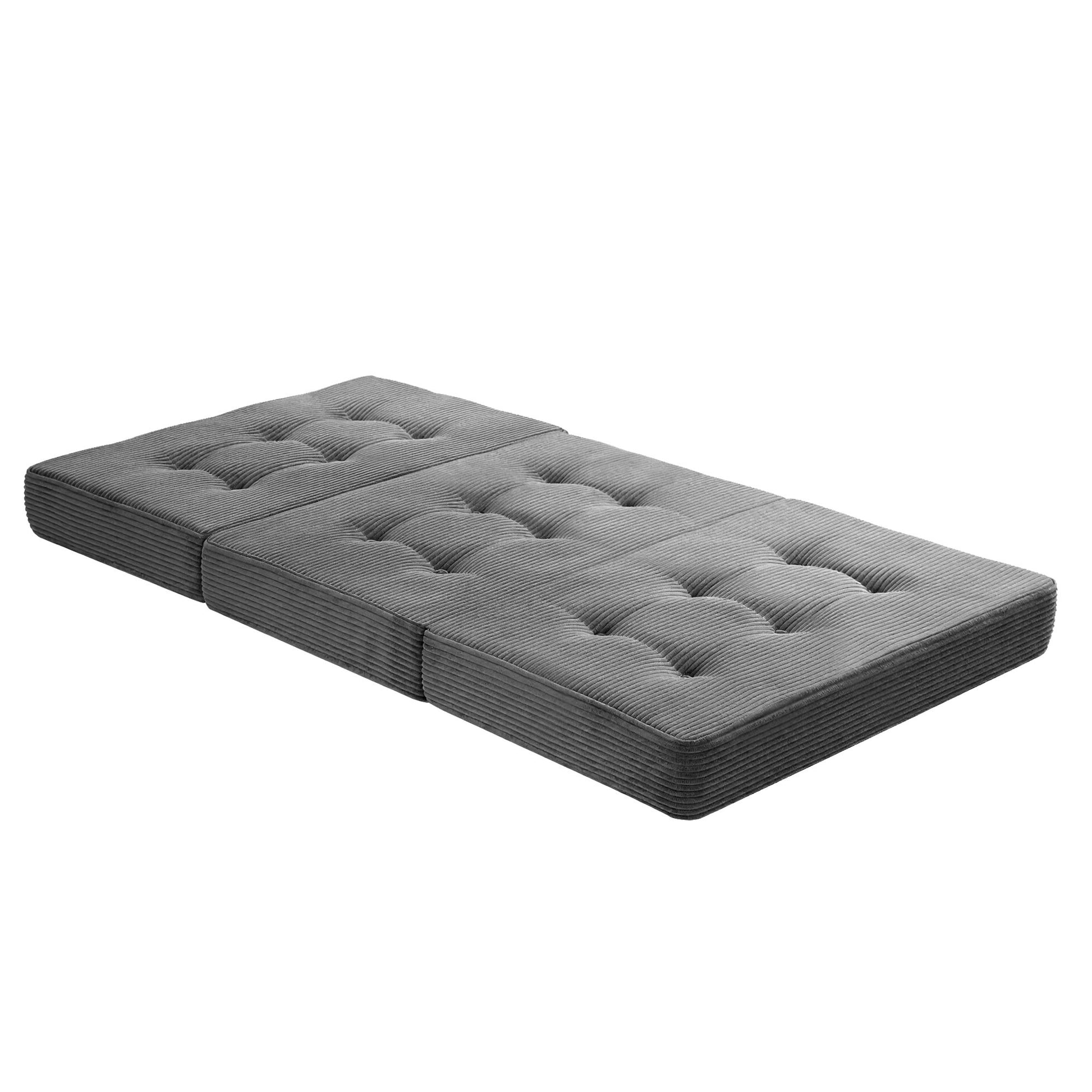 Giselle Single Folding Mattress 15cm Foldable Foam Portable Guest Sofa Bed Camping Mat - Image 4