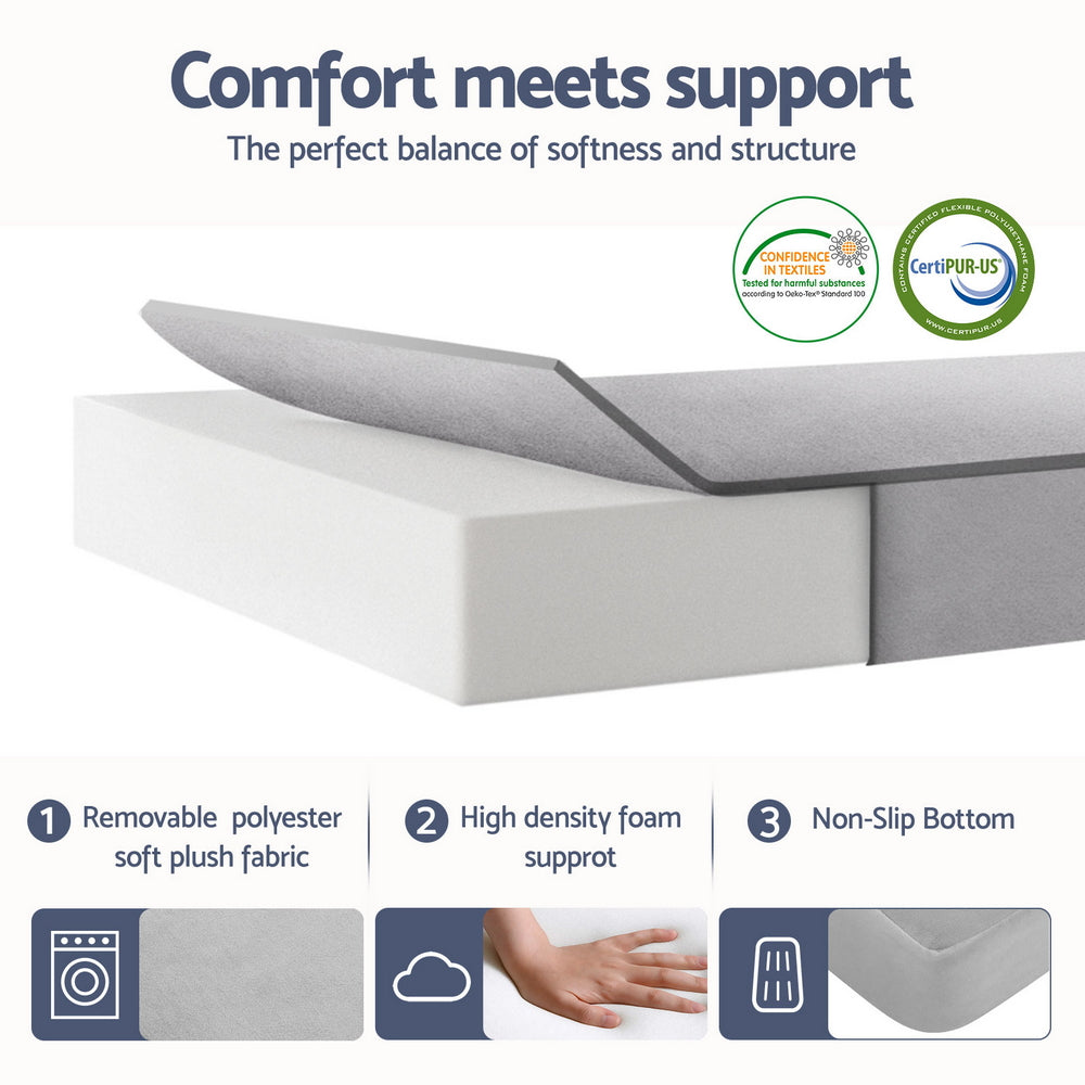 Giselle Foldable Mattress Folding Sofa Bed 4-fold Sleeping Camping Cushion Mat - Image 4