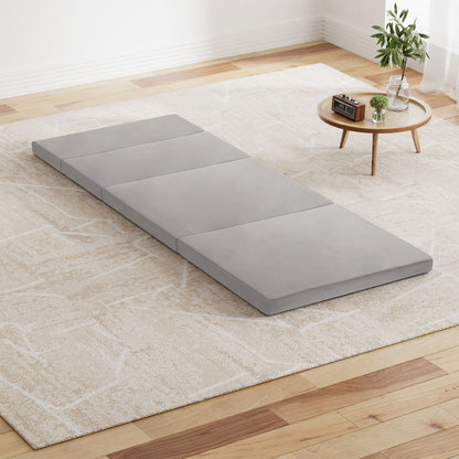 Giselle Foldable Mattress Folding Sofa Bed 4-fold Sleeping Camping Cushion Mat - Image 7