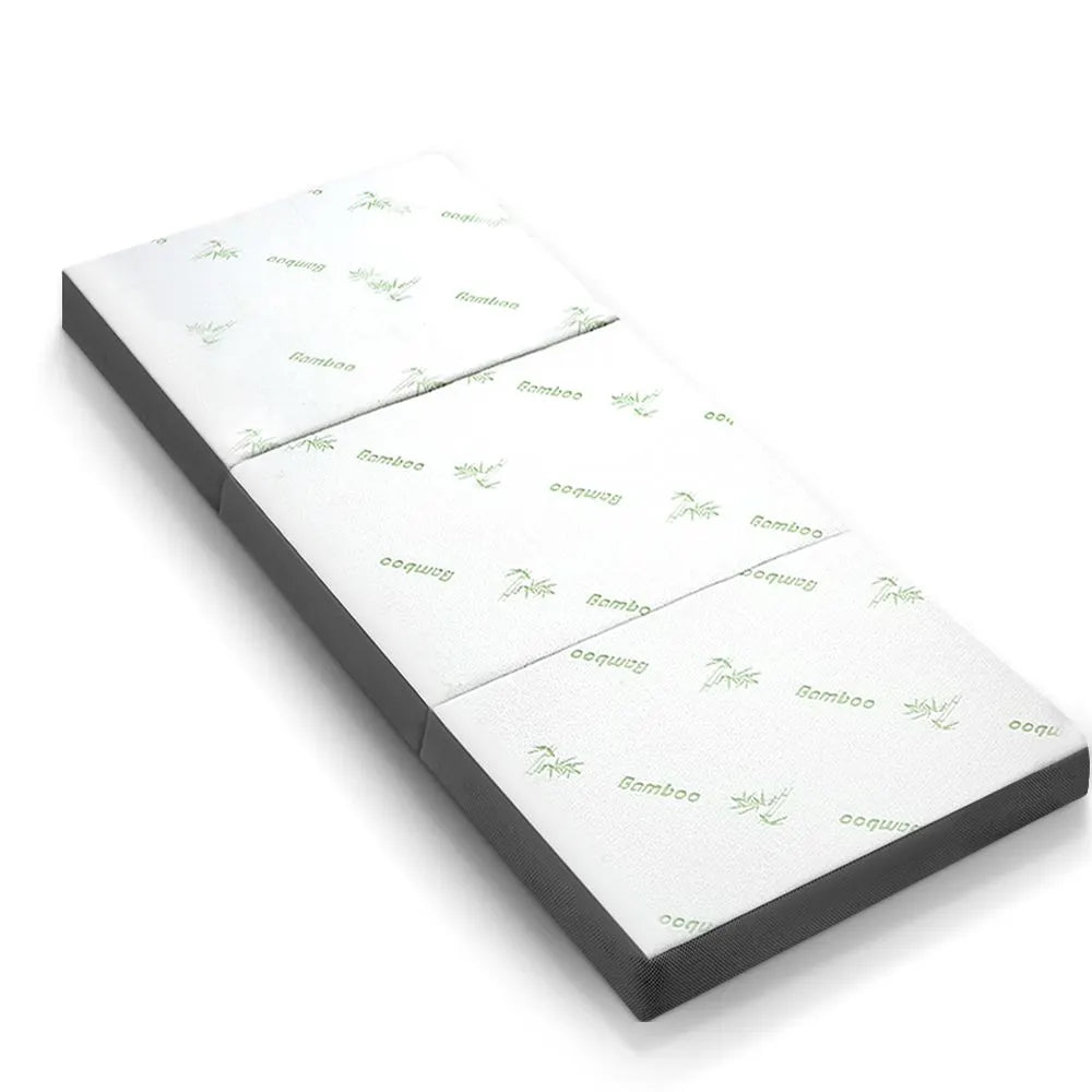 Giselle Bedding Foldable Mattress Folding Foam Single Bamboo - Image 2