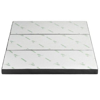 Giselle Foldable Mattress Folding Foam Mattresses Bamboo Queen - Image 3