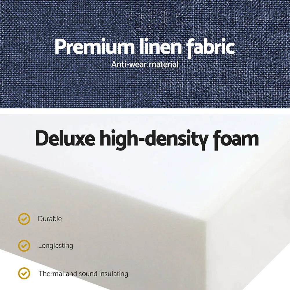 Giselle Bedding Foldable Mattress Folding Foam Single Blue - Image 5
