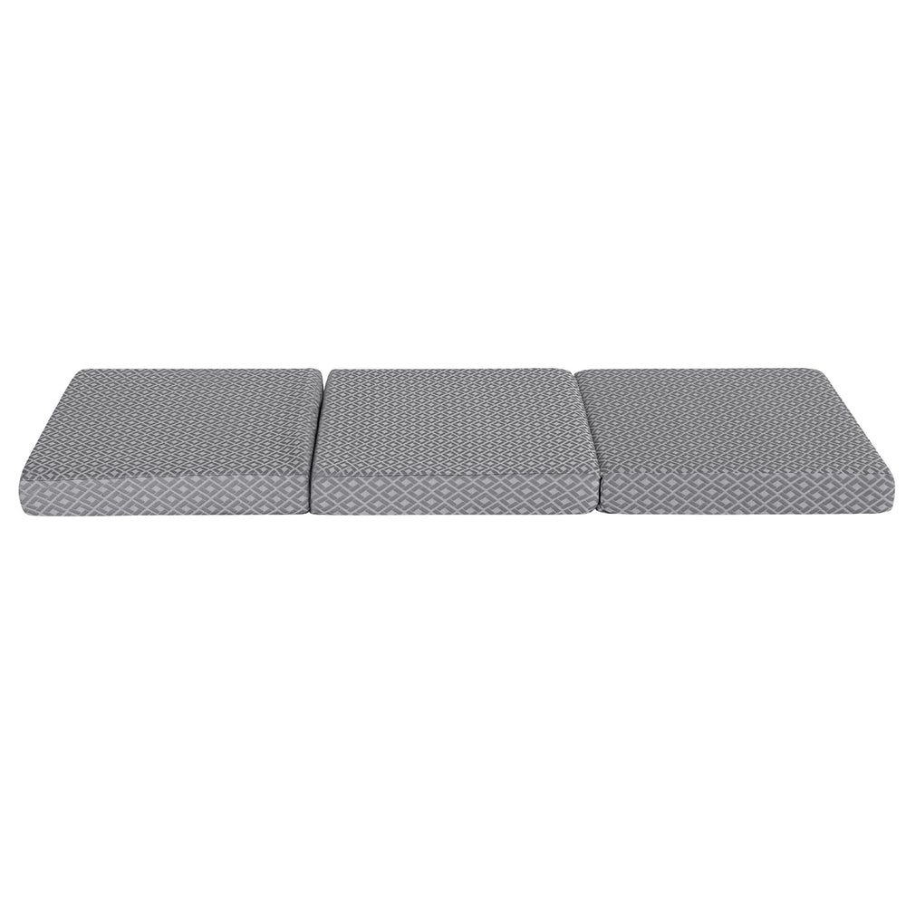 Giselle Foldable Mattress Folding Sofa Bed Trifold Memory Foam Camping Cushion Mat - Image 4