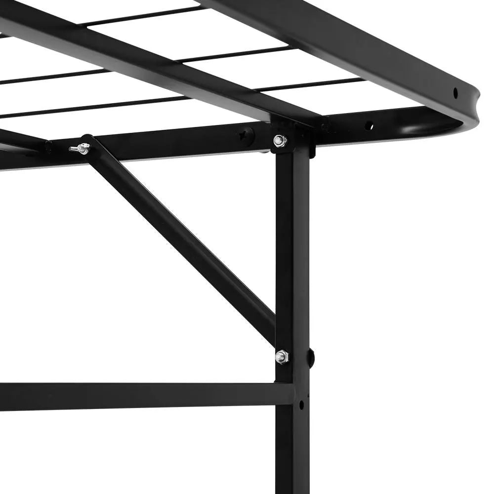Artiss Folding Bed Frame Metal Base - Double - Image 6