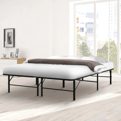 Artiss Folding Bed Frame Metal Base - Double - Image 7