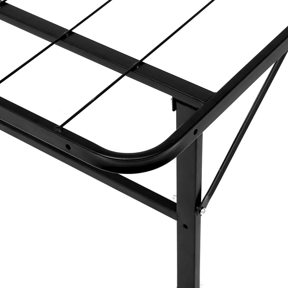 Artiss Folding Bed Frame Metal Base - Single - Image 5