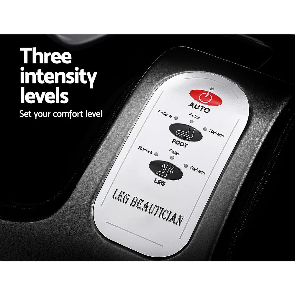 Livemor Foot Massager Shiatsu Massagers Electric Roller Calf Leg Kneading Black - Image 4