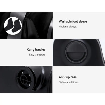 Livemor Foot Massager Shiatsu Massagers Electric Roller Calf Leg Kneading Black - Image 7