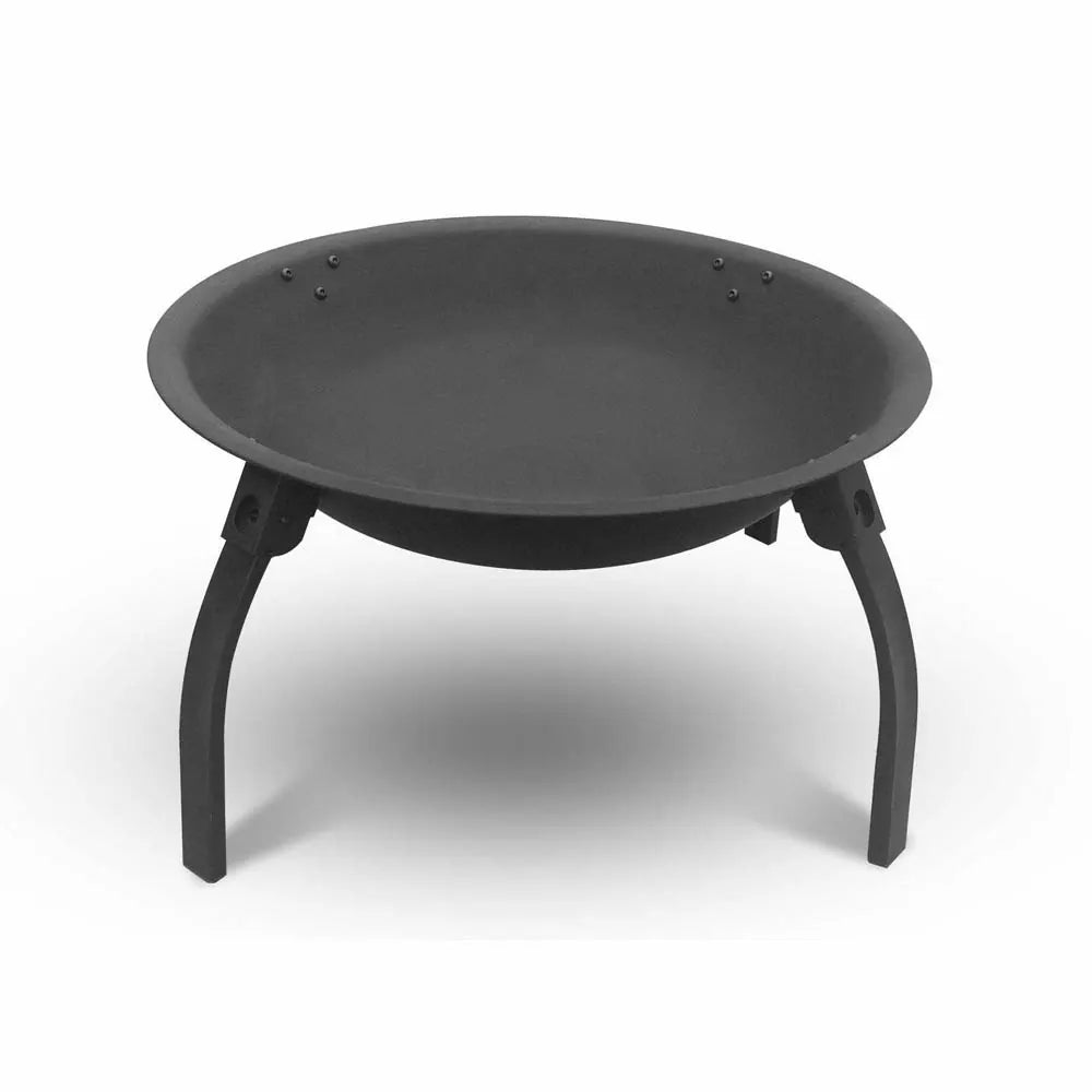 Fire Pit BBQ Charcoal Smoker Portable Outdoor Camping Pits Patio Fireplace 22" - Image 3