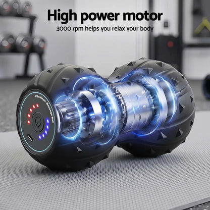 Everfit Electric Vibrating Peanut Massage Ball 5 Adjustable Levels High Power 3000RPM Motor 4D Floating Point Deep Tissue Trigger Point Muscle Relaxation Yoga Home Gym Type-C Rechargeable Support 80kg - Image 5