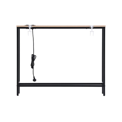Artiss Console Table Entryway Hallway Display Desk Charging Station Wood - Image 4