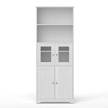 Artiss 2x Buffet Sideboard Cabinet Pantry Kitchen Bathroom Storage Cupboard - Image 4