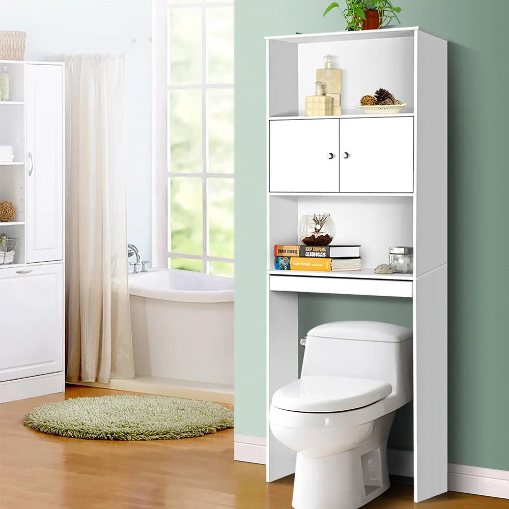 Artiss Bathroom Cabinet Over the Toilet Storage Shelf - Image 8