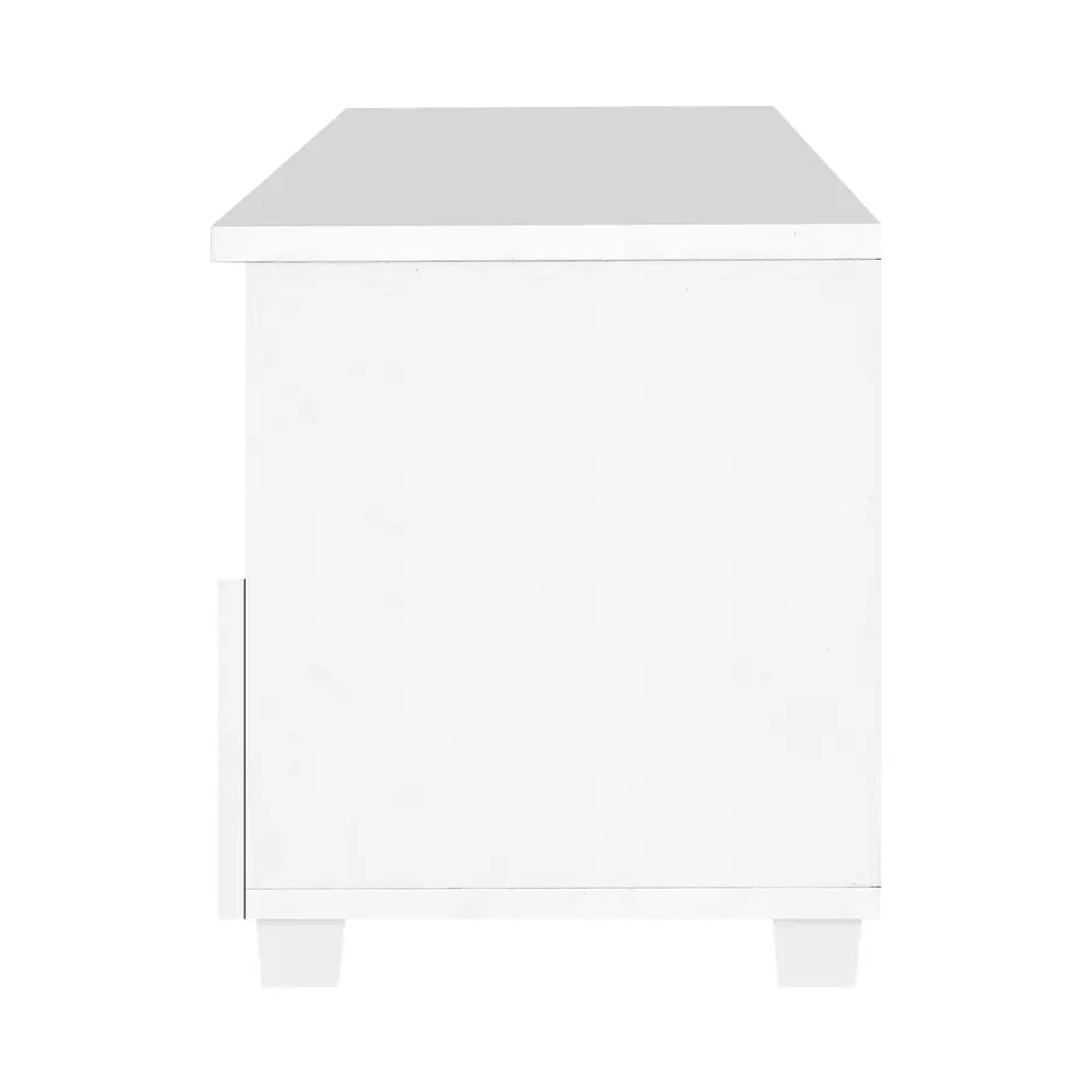 Artiss TV Cabinet Entertainment Unit 180cm White Eddie - Image 6