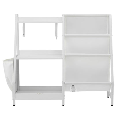 Keezi 3-Tier Kids Bookshelf Bookcase Children Toy Storage Organizer Rack Display Shelf - Image 3