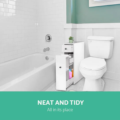 Artiss Bathroom Storage Cabinet Tissue Holder - Image 5