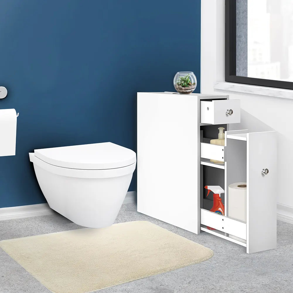 Artiss Bathroom Storage Cabinet Tissue Holder - Image 7