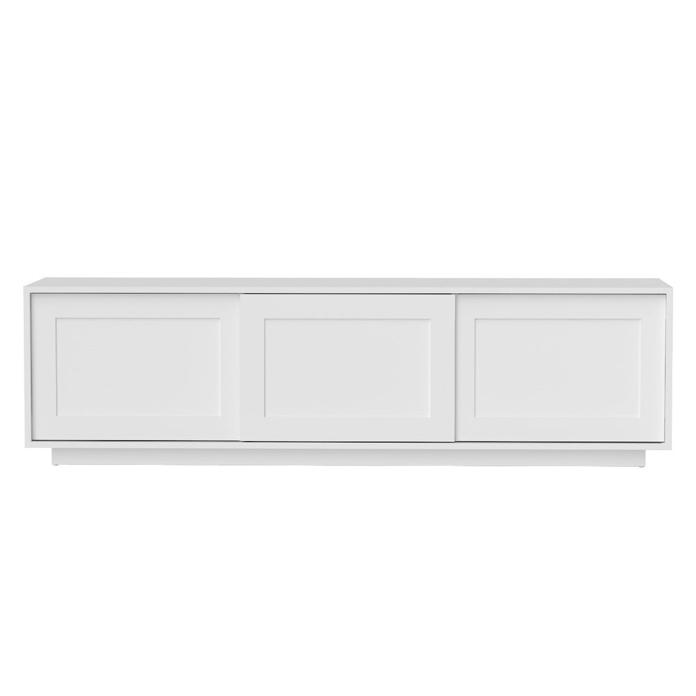 Artiss TV Unit Entertainment Unit Storage Cabinet 160cm White - Image 4