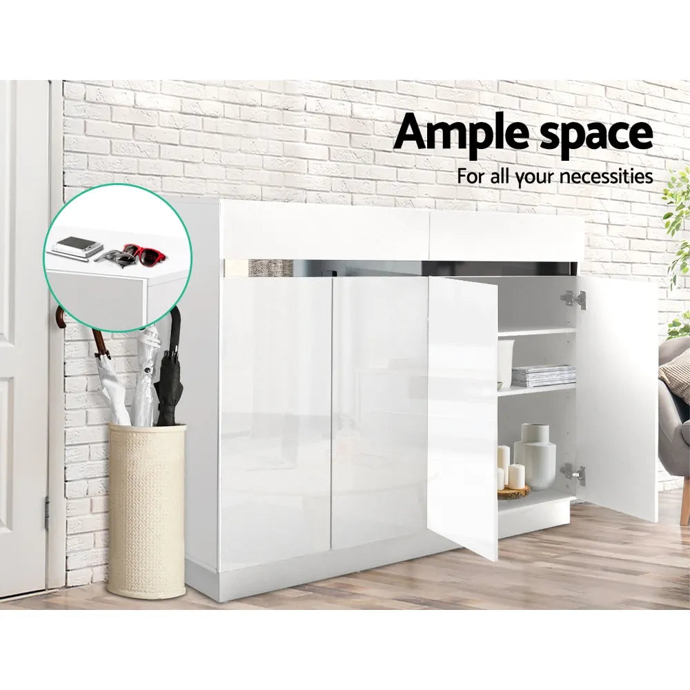 Artiss Shoe Rack Cabinet Storage Cupboard 24 Pairs - Lydia - Image 8