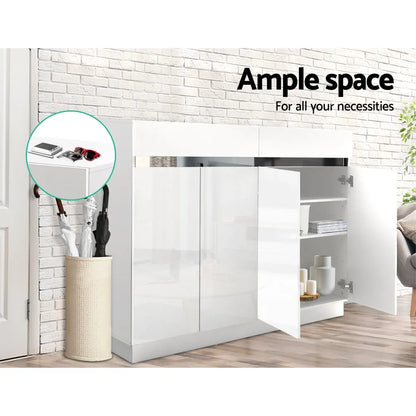 Artiss Shoe Rack Cabinet Storage Cupboard 24 Pairs - Lydia - Image 8