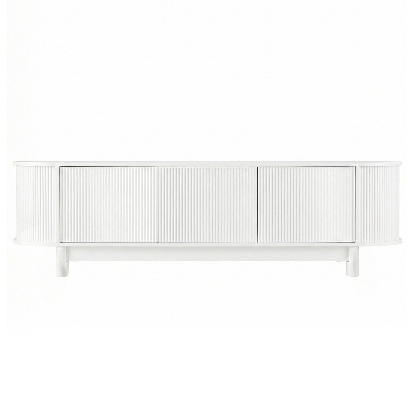 Artiss TV Unit Entertainment Unit Storage Cabinet 160cm White - Image 9