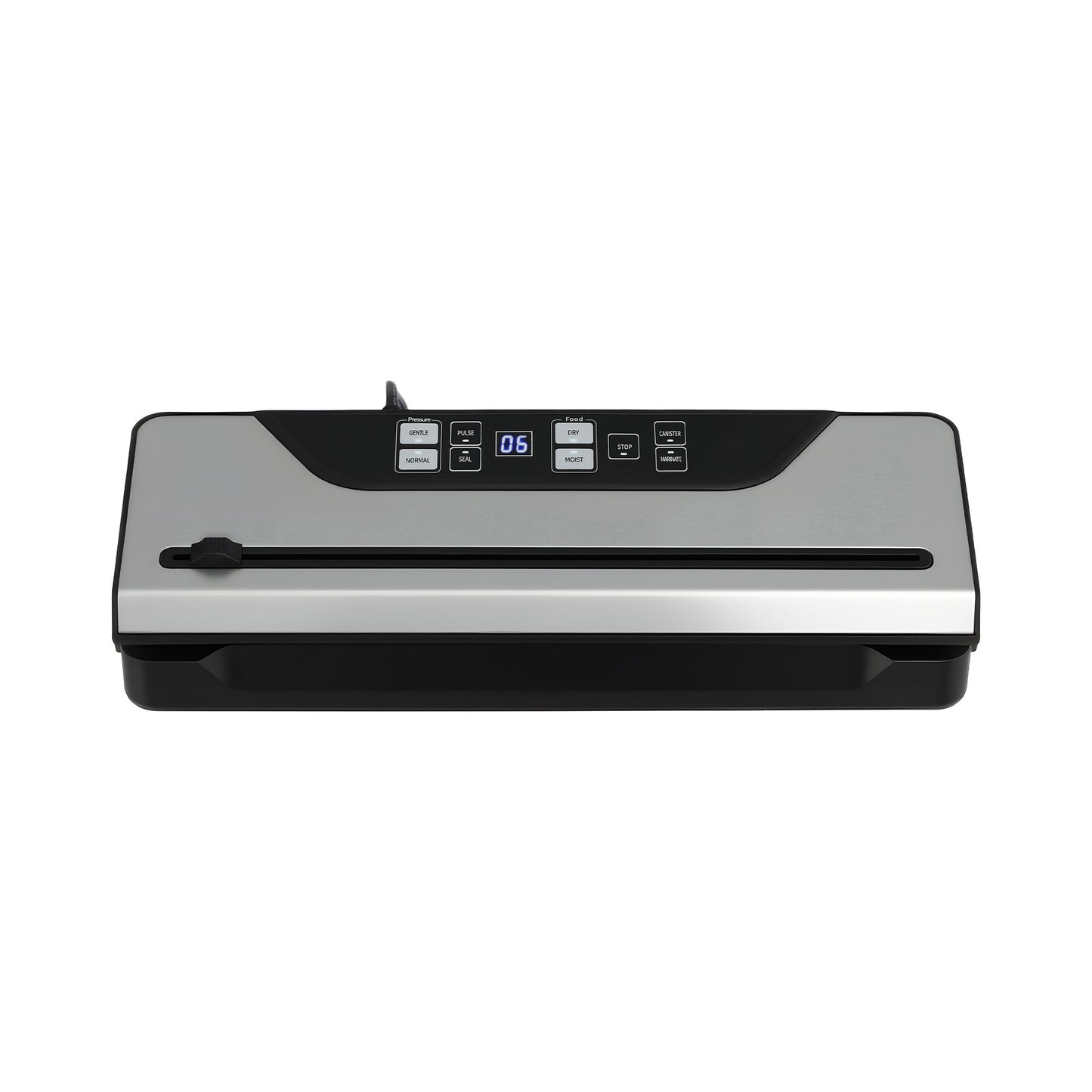 Devanti Food Vacuum Sealer Machine Auto Seal Slide Cutter 9 Modes Marinate Black - Image 3