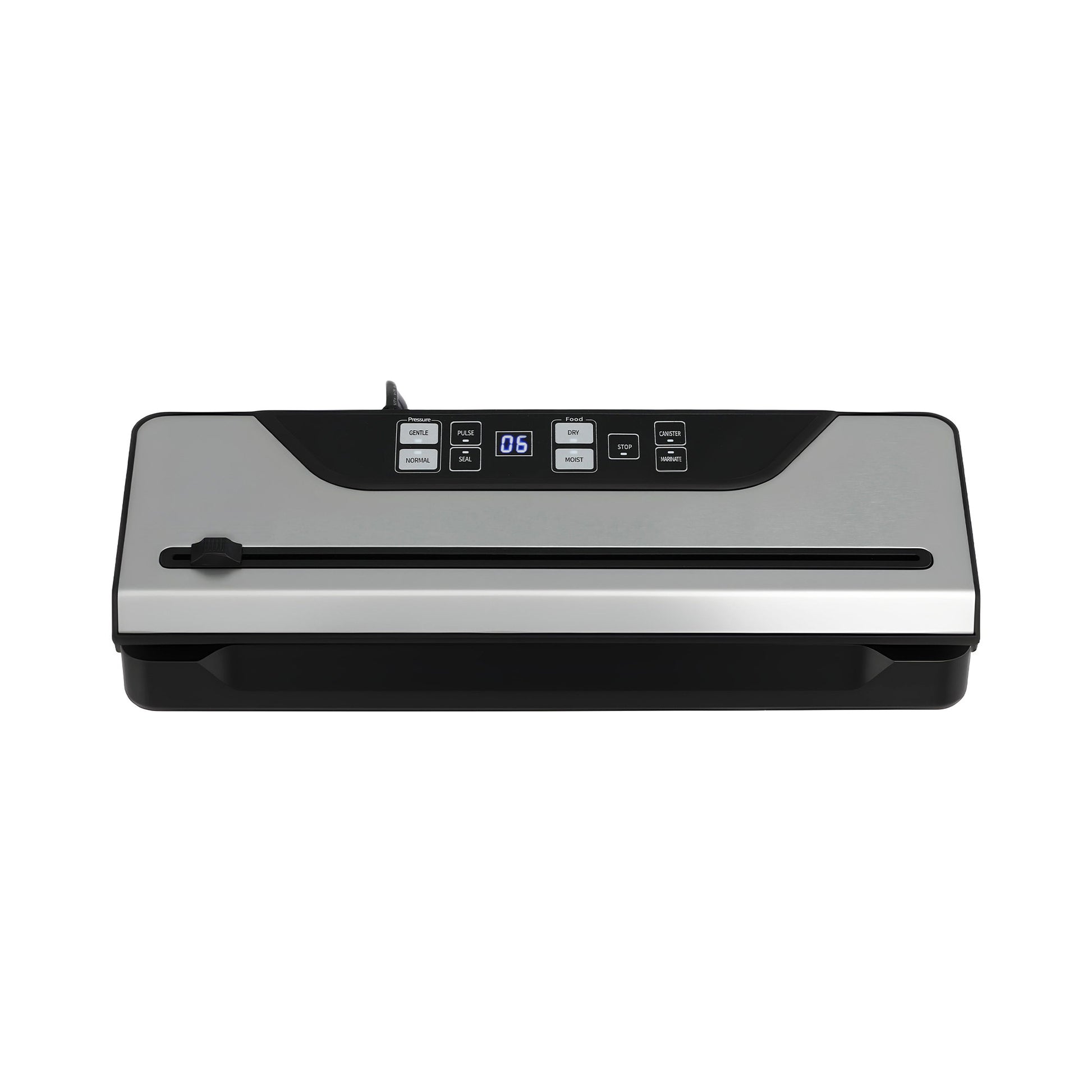 Devanti Food Vacuum Sealer Machine Auto Seal Slide Cutter 9 Modes Marinate Black - Image 3