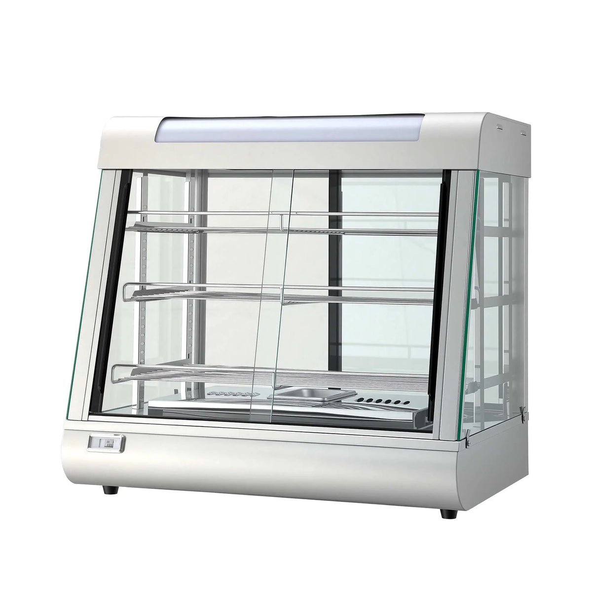 Devanti Commercial Food Warmer 1500W 3 Shelf Heated Display Cabinet - Image 9