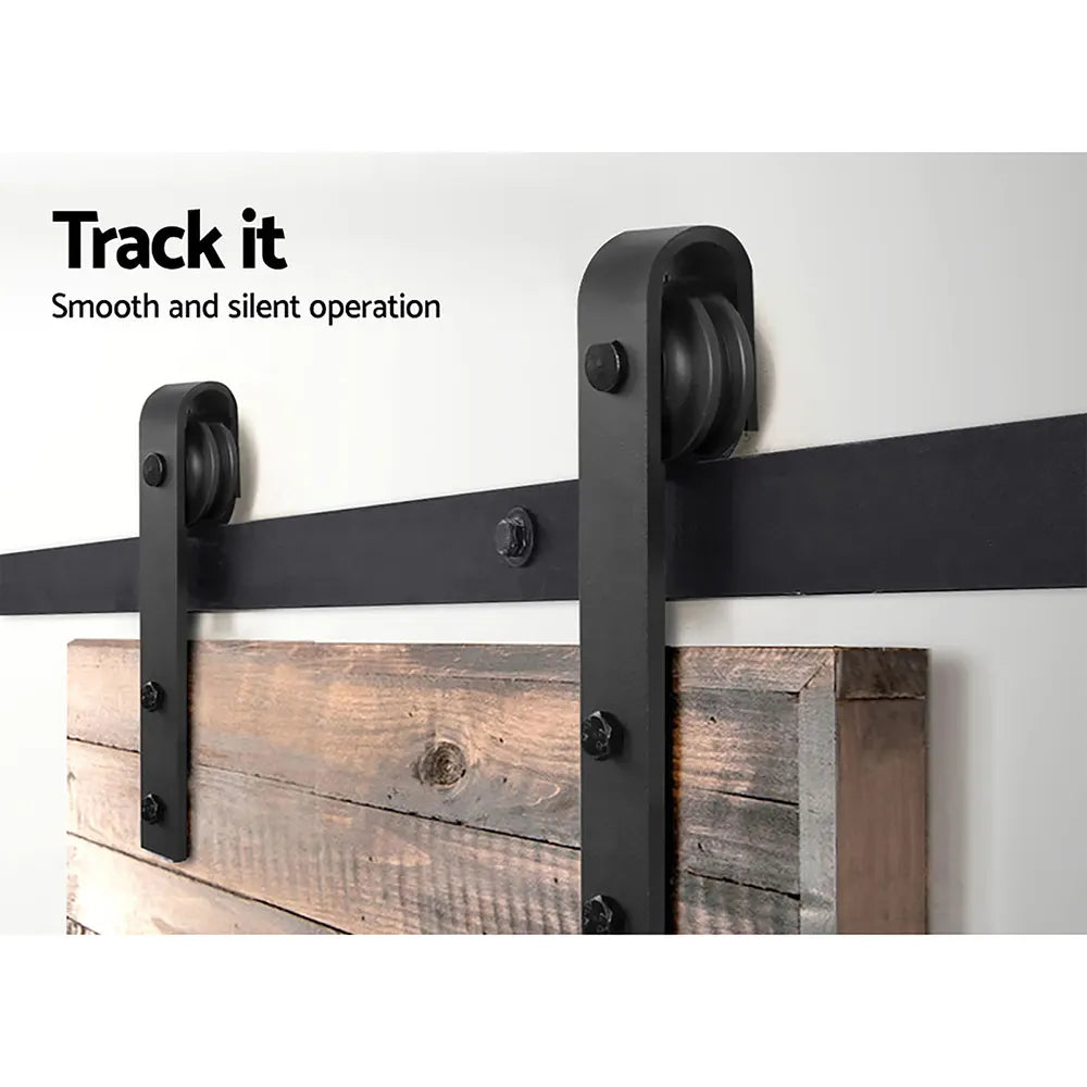 Cefito Sliding Barn Door Hardware Track Set 3m - Image 6