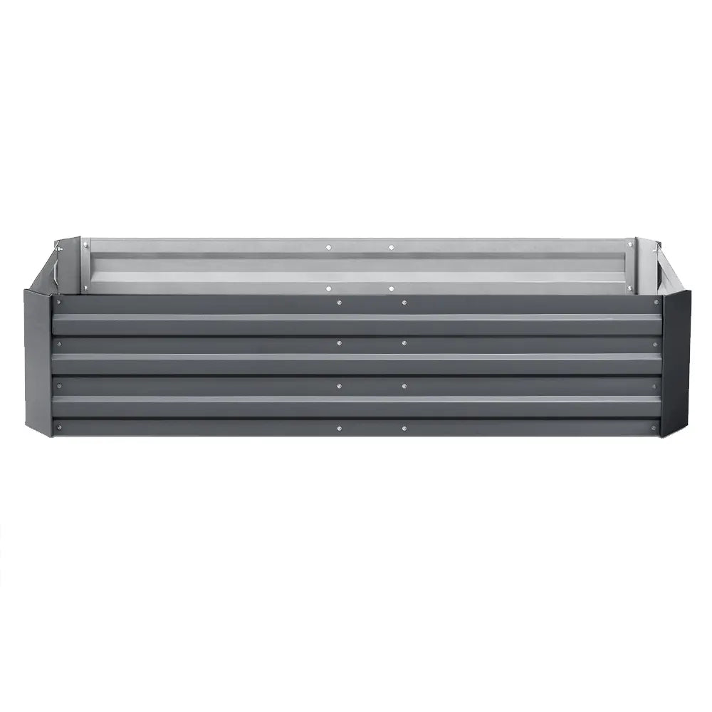 Green Fingers Garden Bed 150x90cm Planter Box Raised Container Galvanised Steel - Image 3