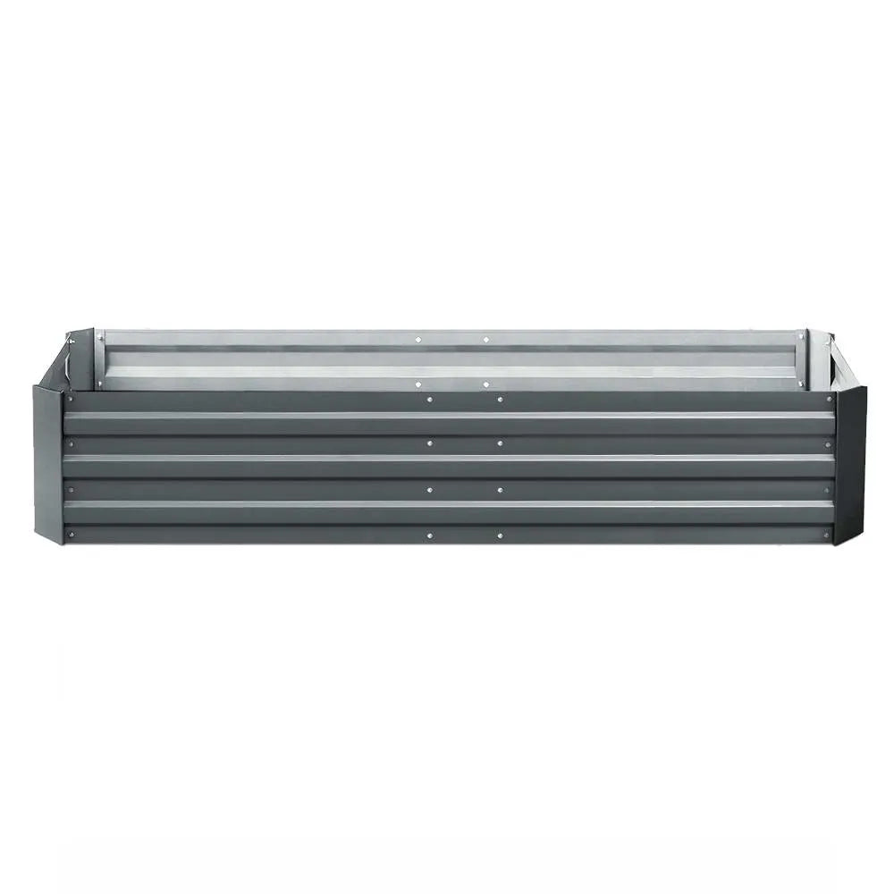 Green Fingers Garden Bed 180x90cm Planter Box Raised Container Galvanised Steel - Image 3