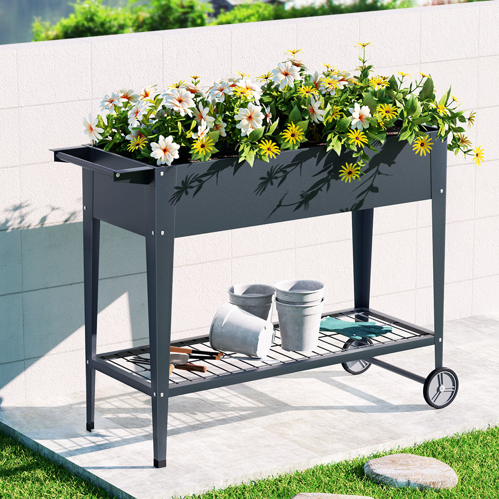 Green Fingers Garden Bed Elevated 100X40X80cm Planter Box Raised Container Herb - Image 4
