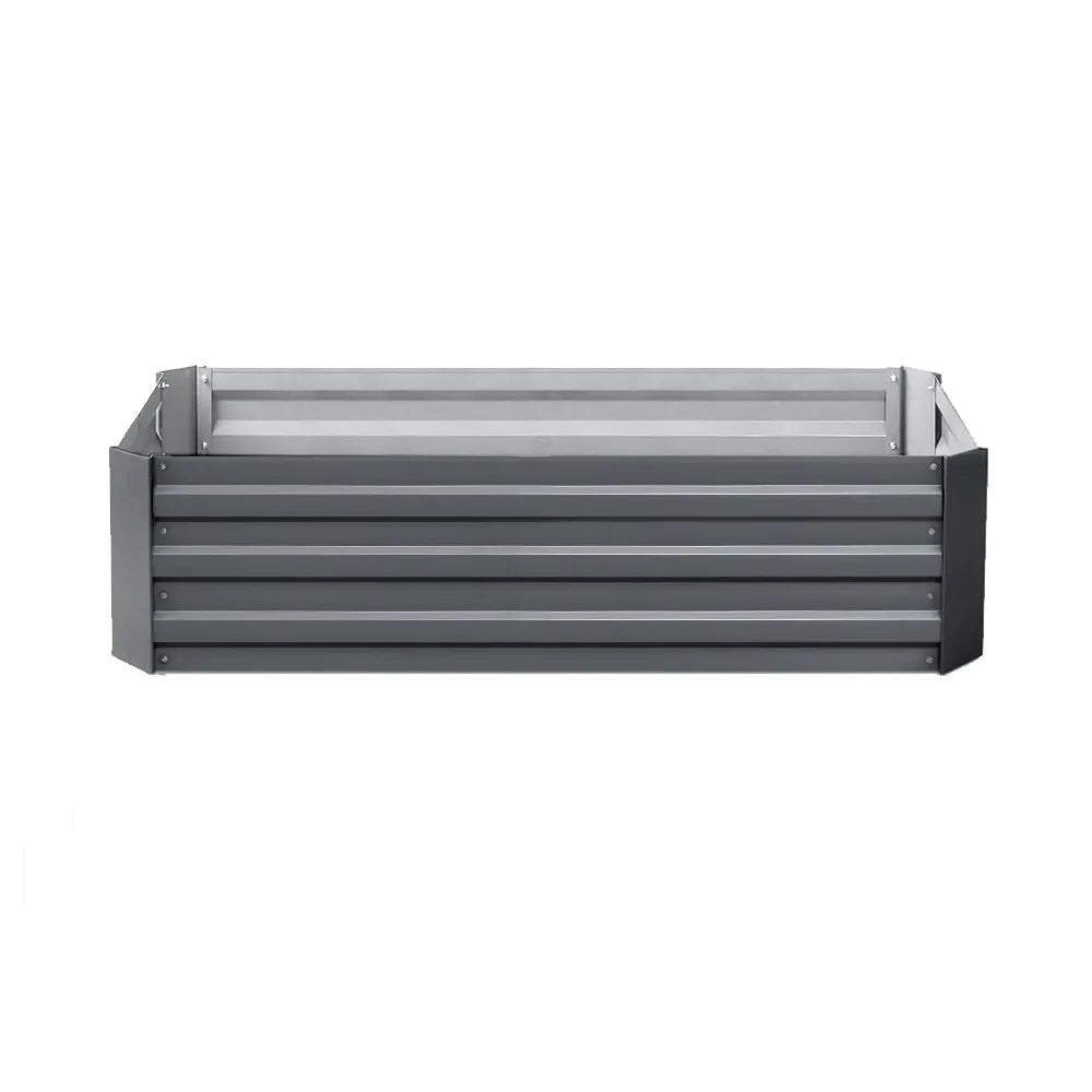 Green Fingers 2x Garden Bed 120x90cm Planter Box Raised Container Galvanised Herb - Image 3