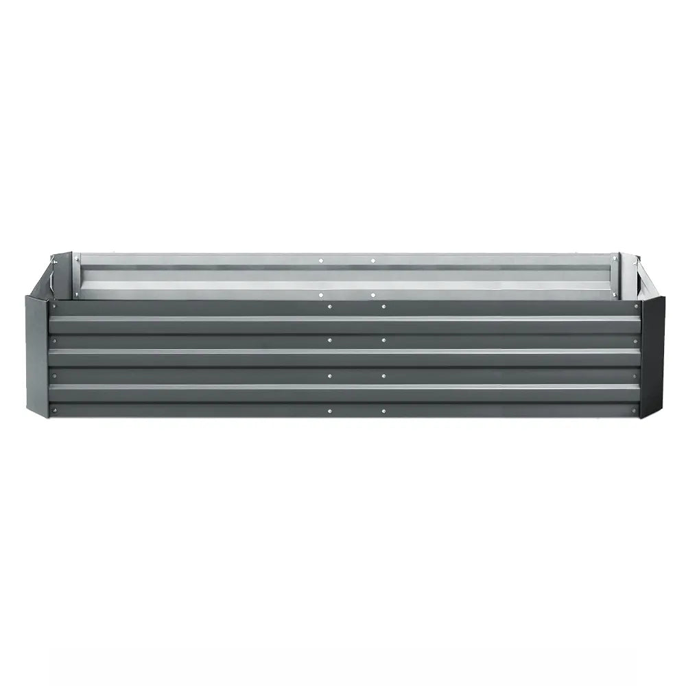 Green Fingers 2x Garden Bed 210x90cm Planter Box Raised Container Galvanised Herb - Image 3