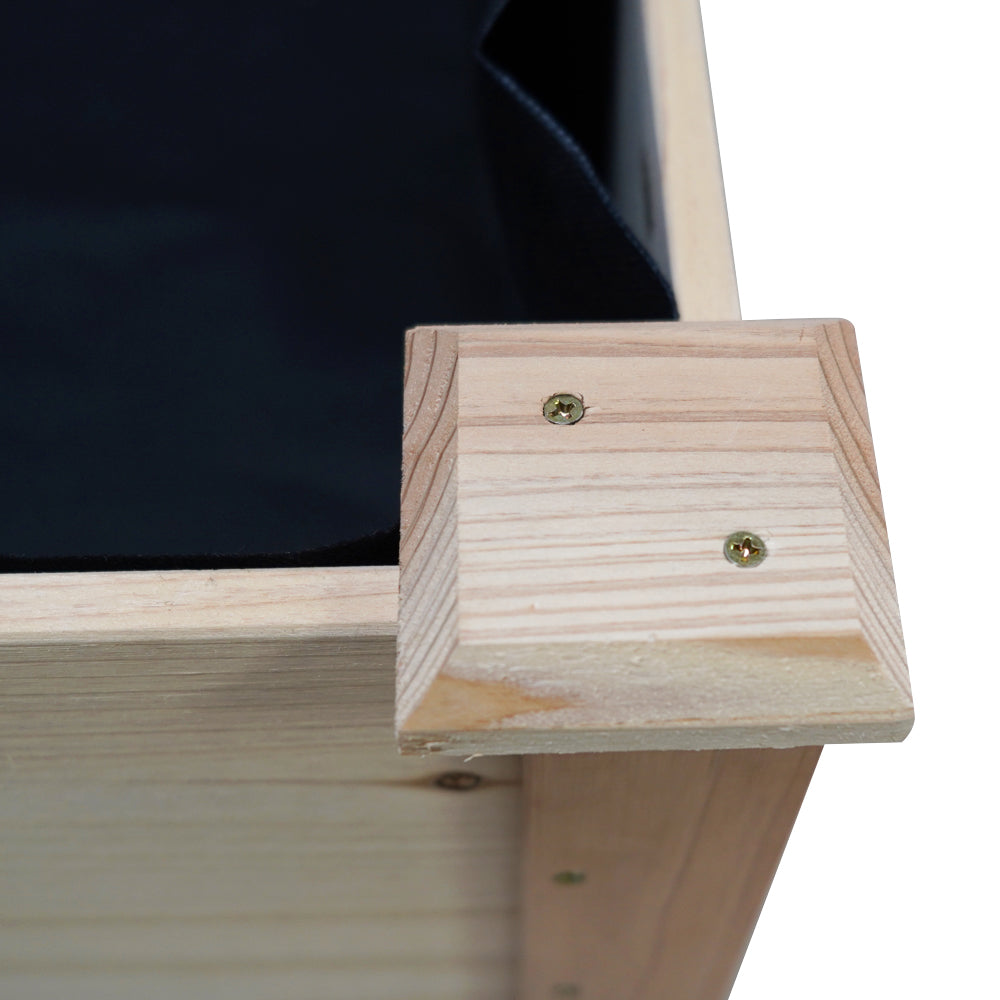 Green Fingers Garden Bed Elevated 120x60x80cm Wooden Planter Box Raised Container - Image 3