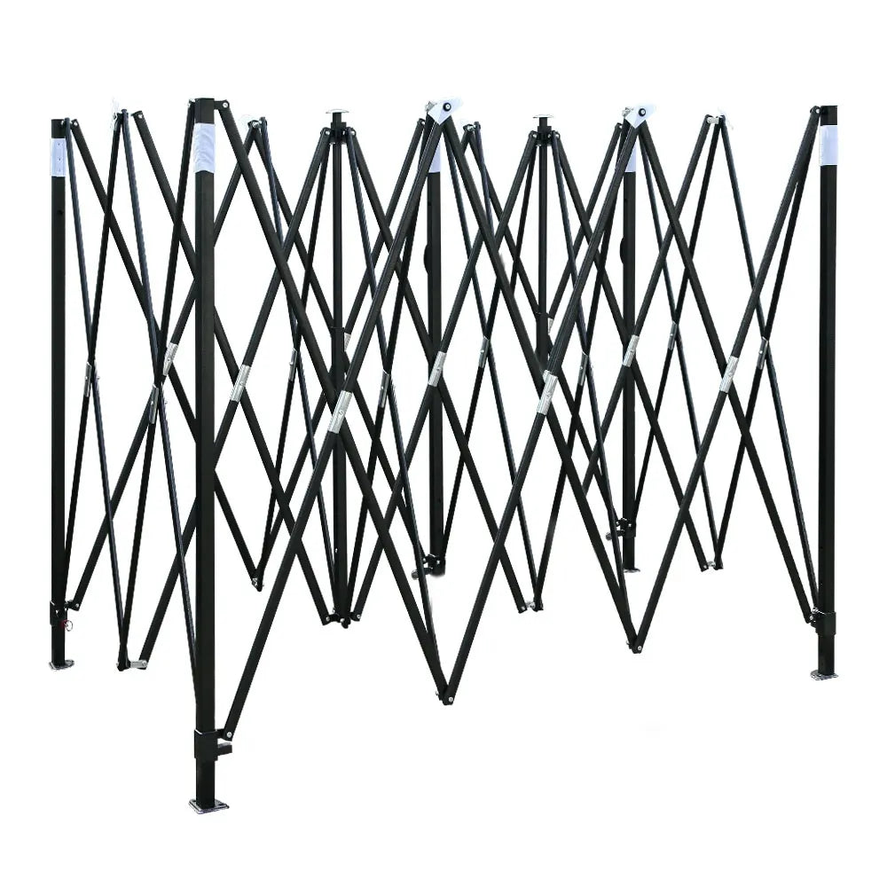 Instahut Gazebo 3x4.5 Pop Up Marquee Folding Tent Wedding Gazebos Camping Outdoor Shade Canopy White - Image 3