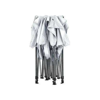 Instahut Gazebo Pop Up Marquee 3x6 Folding Tent Gazebos 500D Oxford Fabric White - Image 3