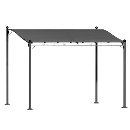 Instahut Gazebo Marquee 3m Outdoor Event Wedding Tent Camping Party Shade Iron Art Canopy Grey - Image 7