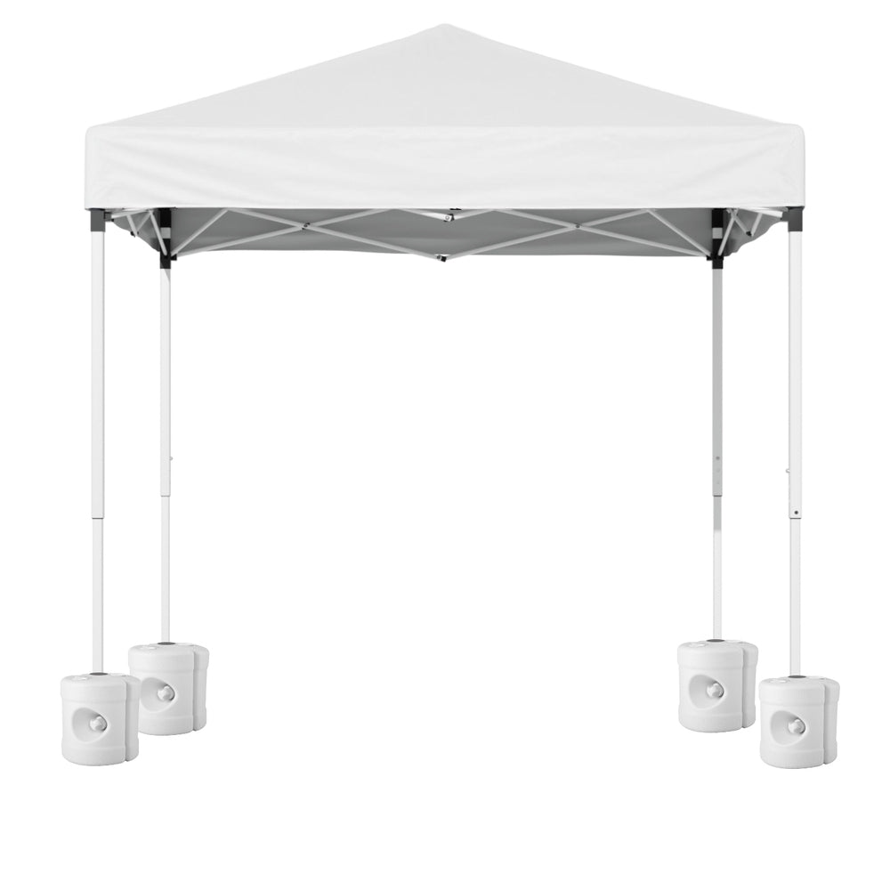 Instahut Gazebo 2x2m Outdoor Patio Garden Marquee Shade w/ Base Pods White - Image 3