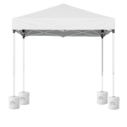Instahut Gazebo 2x2m Outdoor Patio Garden Marquee Shade w/ Base Pods White - Image 3