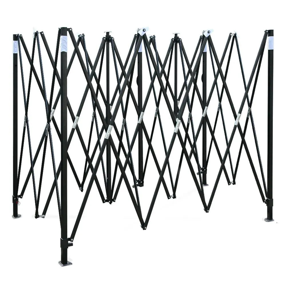 Instahut Gazebo Pop Up Marquee 3x4.5 Folding Tent 500D Oxford Fabric White - Image 3