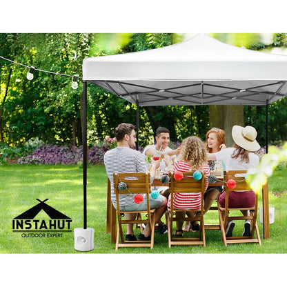 Instahut Gazebo Base Pod Kit Pop Up Marquee Set Outdoor Wedding Tent Canopy Leg 4 pcs - Image 6
