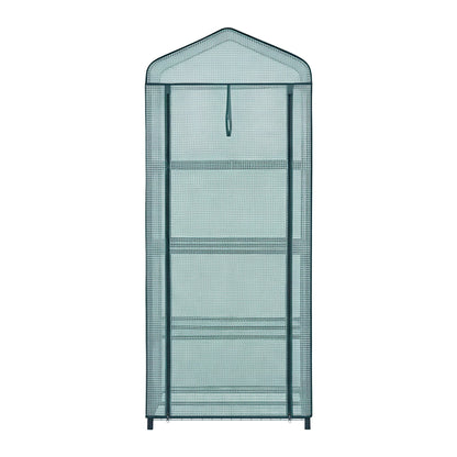 Green Fingers Greenhouse 4 Tiers Mini Green House Garden Bed 1.6x0.7x0.5M - Image 4