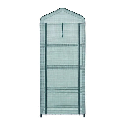 Green Fingers Greenhouse 4 Tiers Mini Green House Garden Bed 1.6x0.7x0.5M - Image 4