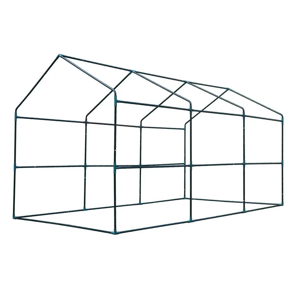 Green Fingers Greenhouse 3.5x2x2M Walk in Green House Tunnel Plant Garden Shed - Image 2