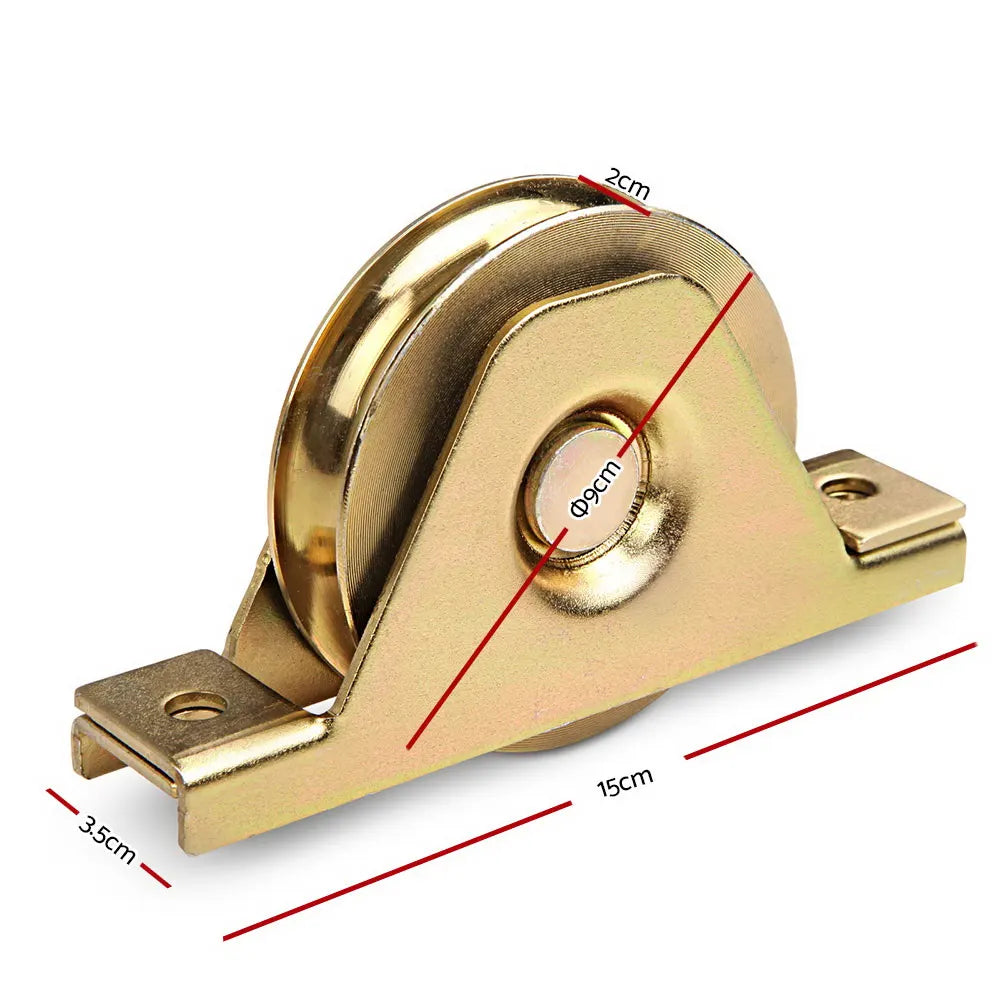 Roller Guide Gate Opener Track Stopper Sliding Hardware Accessories - Image 6