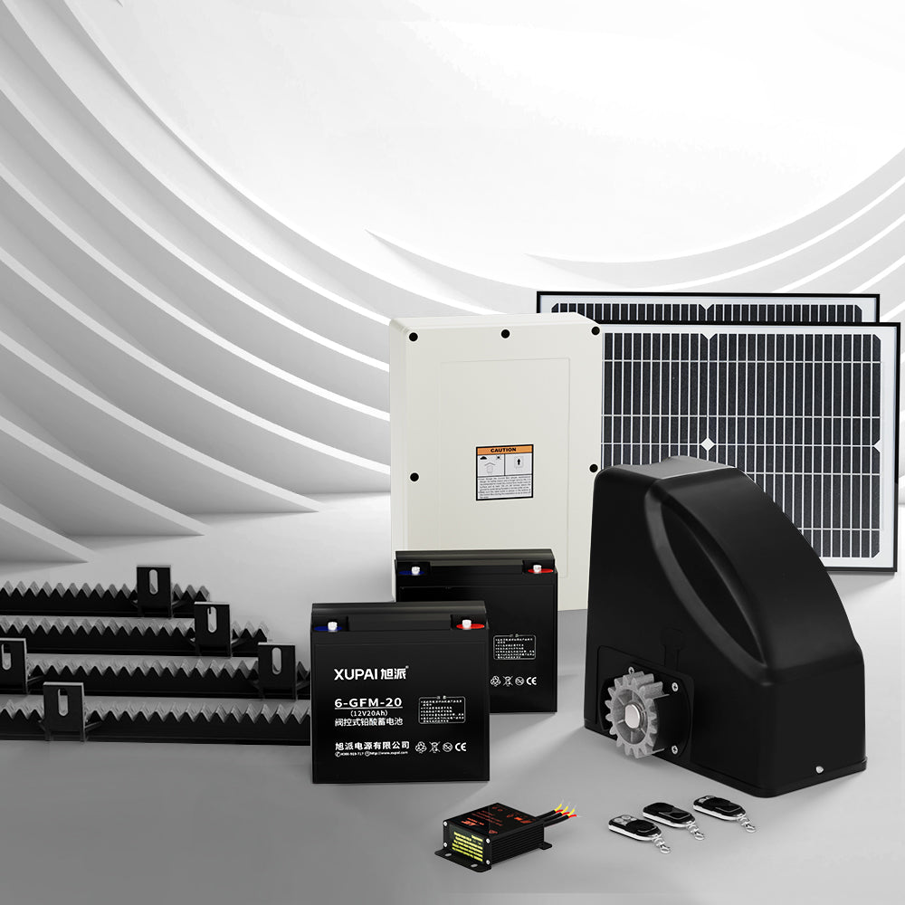 LockMaster Automatic Sliding Gate Opener Kit 40W Solar 4M 600KG - Image 7