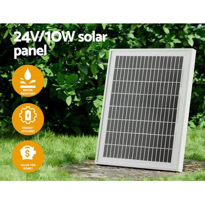 LockMaster Single Swing Gate Opener 10W Solar Power Automatic Electric - Image 5
