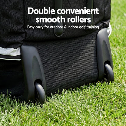 Everfit Golf Travel Bags for Airlines with Wheels Golf Clubs Hard Case Foldable - Image 4