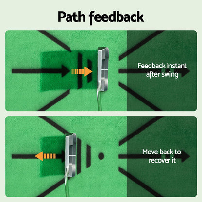 Everfit Golf Hitting Mat Training Swing Path Feedback Detection Batting 44x33cm - Image 4